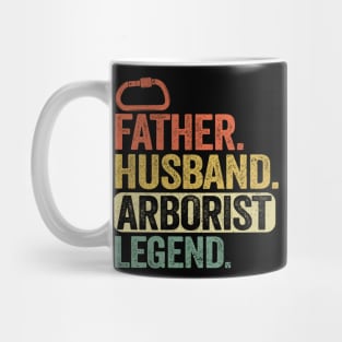 Father Husband Arborist Legend Gift Father's Day Mug